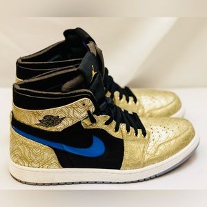 AIR JORDAN 1 ZOOM CMFT “Gold Laser” - Size 13